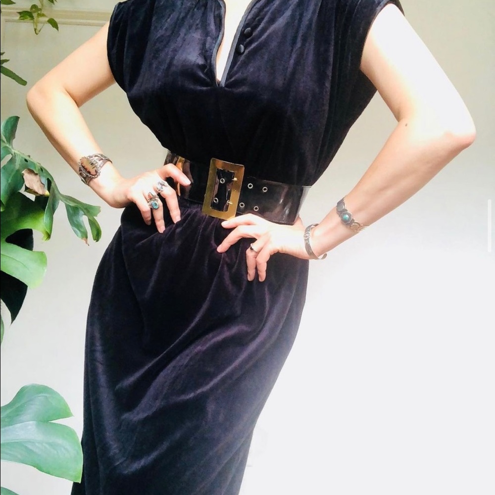 Vintage 1940s style dress